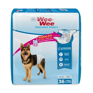 Wee-Wee® Disposable Dog Diapers, 36 count