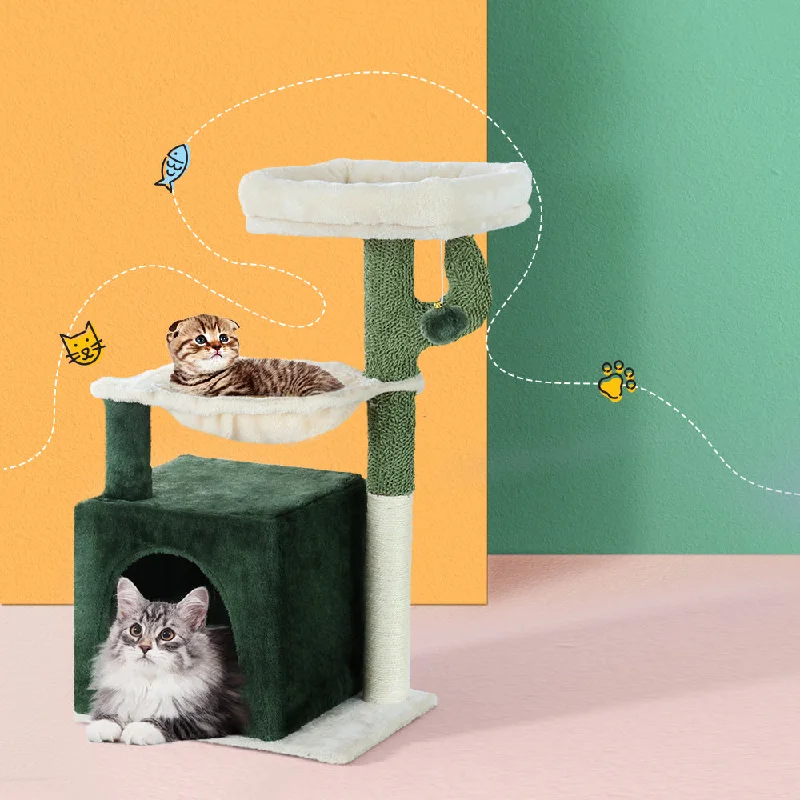 78cm Cat Tree With Multi Beds