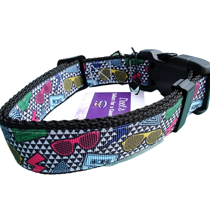 80's Style Nylon Dog Collar