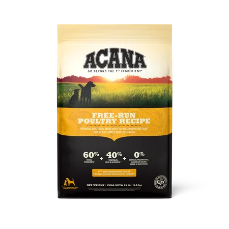 ACANA Grain Free Free-Run Poultry Recipe Dry Dog Food