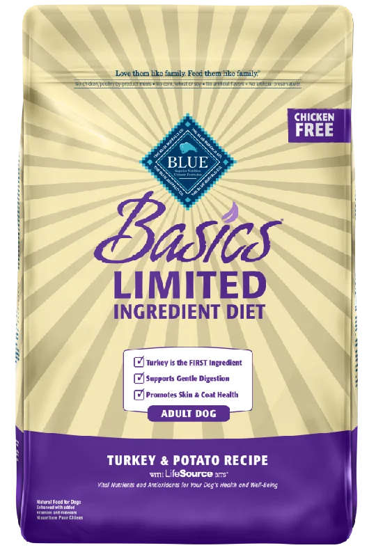 Blue Buffalo Basics Adult Turkey & Potato Recipe Dry Dog Food