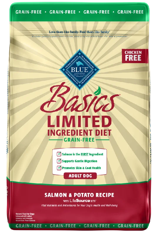 Blue Buffalo Basics Grain Free Adult Salmon & Potato Recipe Dry Dog Food