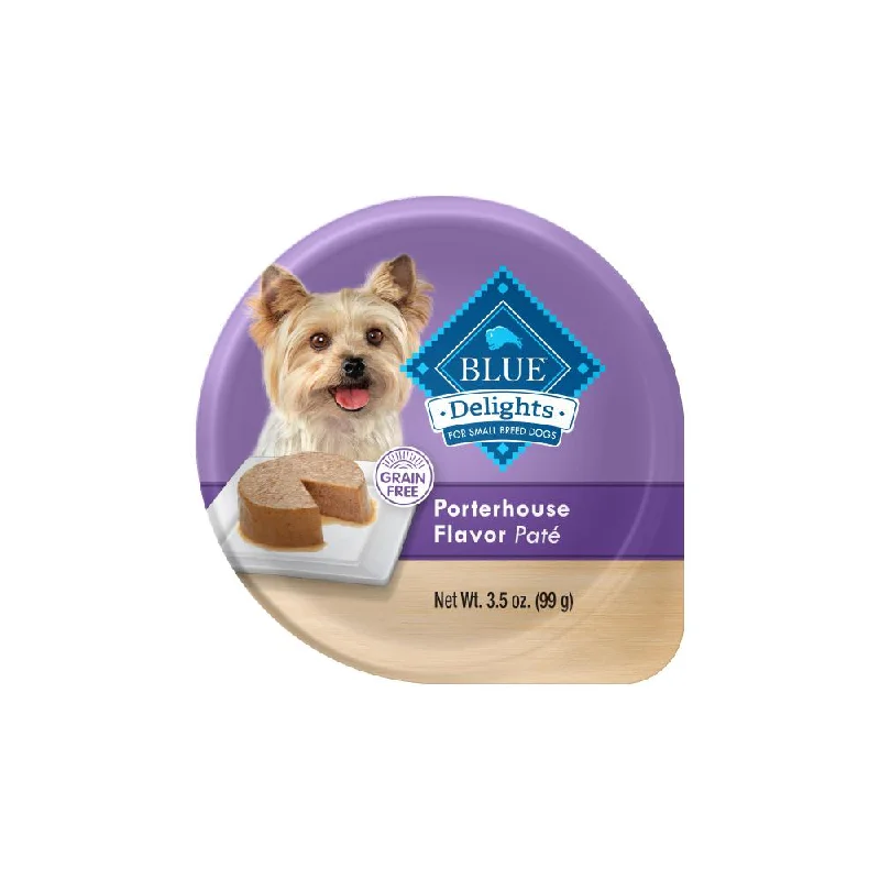 Blue Buffalo Blue Delights Small Breed Porterhouse Pate Dog Food Cup