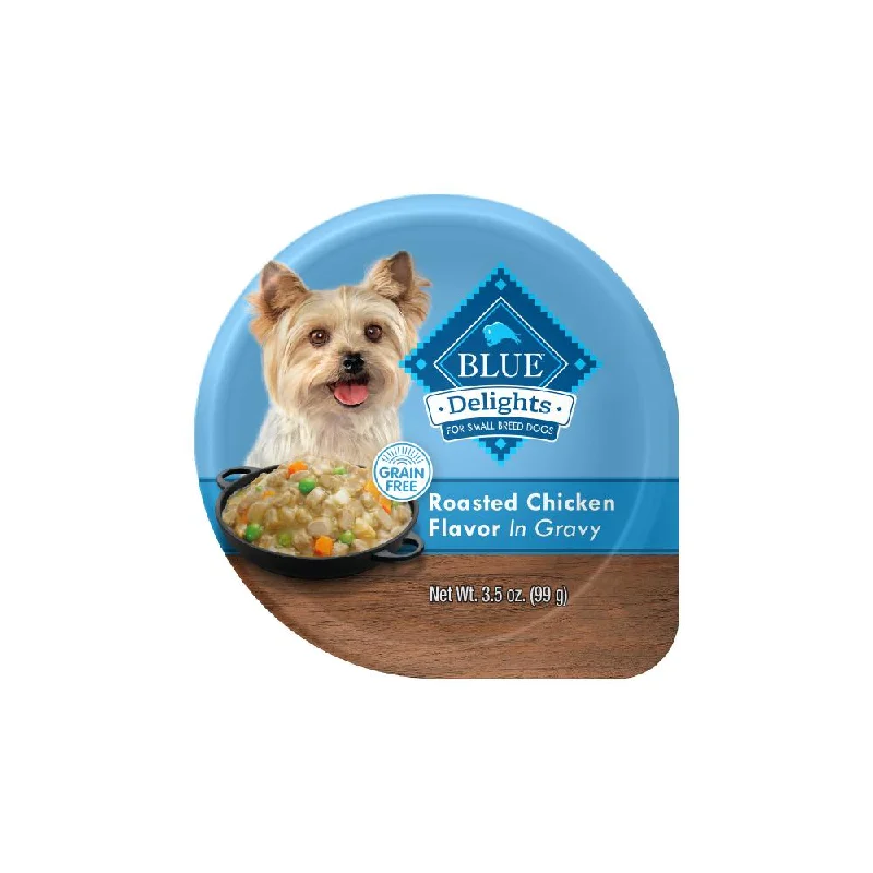 Blue Buffalo Blue Delights Small Breed Rotisserie Chicken in Gravy Dog Food Cup