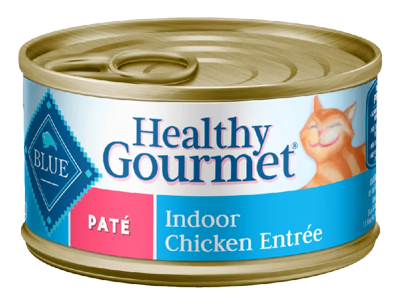 Blue Buffalo Healthy Gourmet Adult Indoor Chicken Entree Canned Cat Food