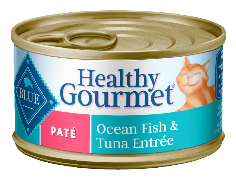 Blue Buffalo Healthy Gourmet Adult Ocean Fish & Tuna Entree Canned Cat Food