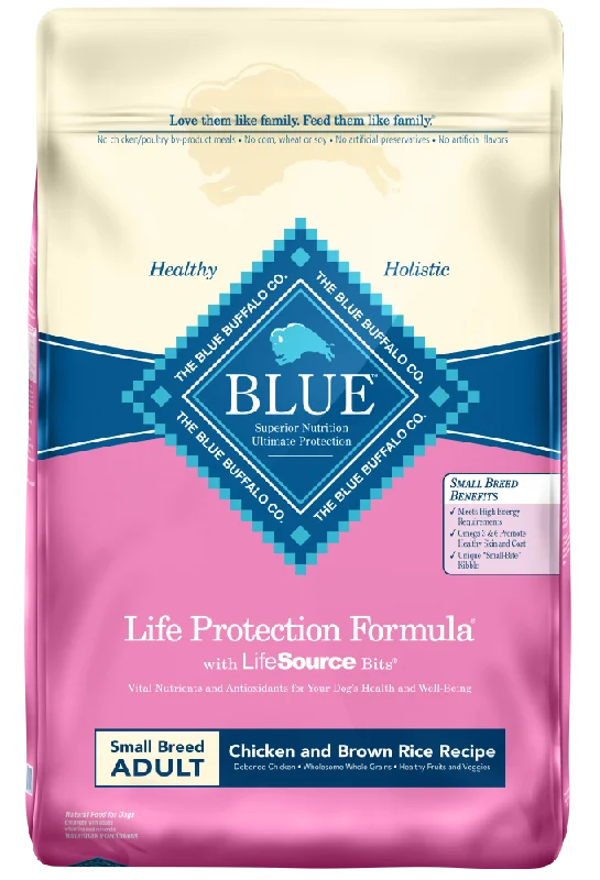 Blue Buffalo Life Protection Natural Chicken & Brown Rice Recipe Small Breed Adult Dry Dog Food