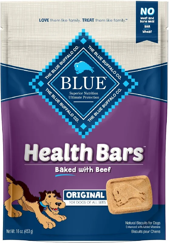 BLUE DOG HEALTH BAR BEEF 16oz