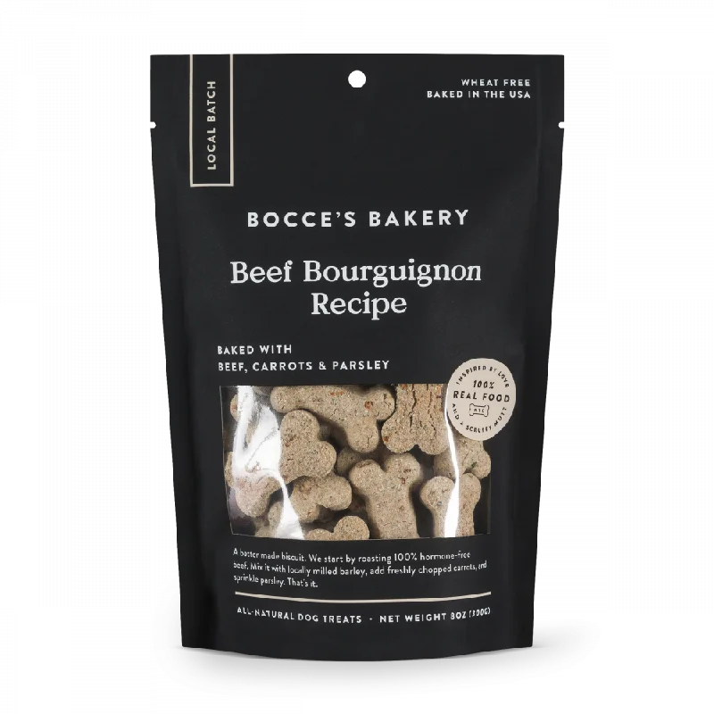 Bocce's Bakery Beef Bourguignon All Natural Dog Biscuits (8 Oz)