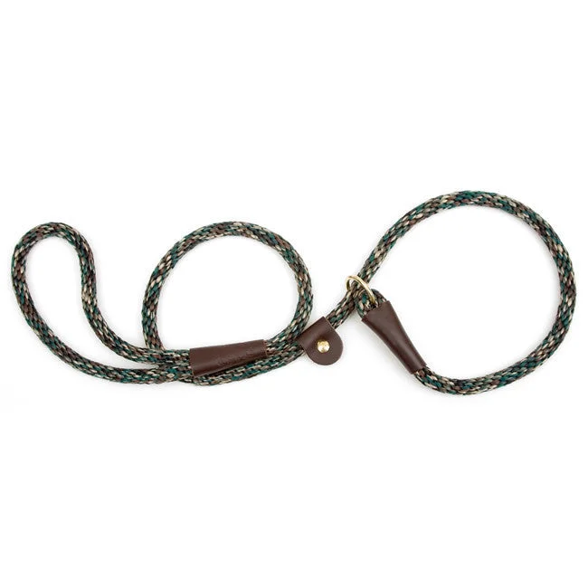 Camo Large Mendota British Style Slip Lead 1/2 x 6 Ft