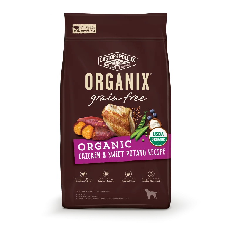 Castor and Pollux Organix Grain Free Organic Chicken and Sweet Potato Dry Dog Food