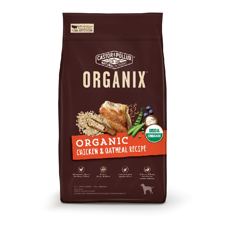 Castor and Pollux Organix Organic Chicken and Oatmeal Dry Dog Food