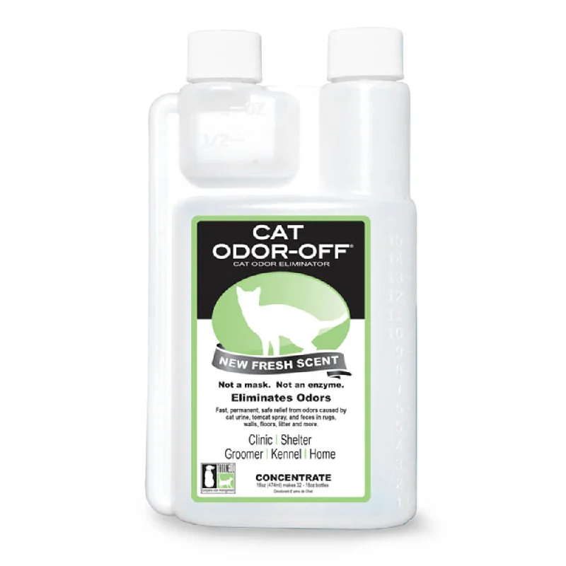 Cat Odor-Off Concentrate, Fresh Scent, 16 oz