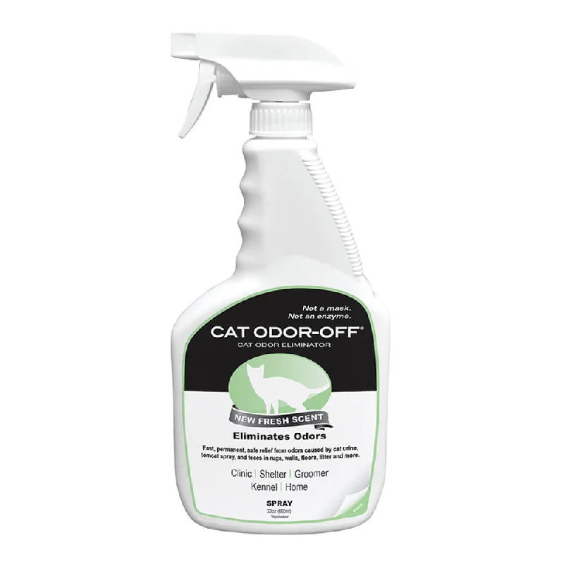 Cat Odor-Off Fresh Scent Spray, 22 fl oz