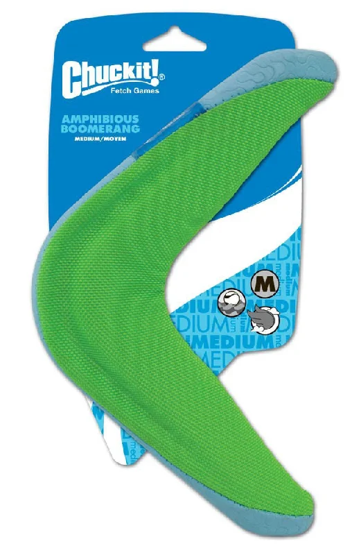 Chuckit Medium Amphibious Boomerang Dog Toy