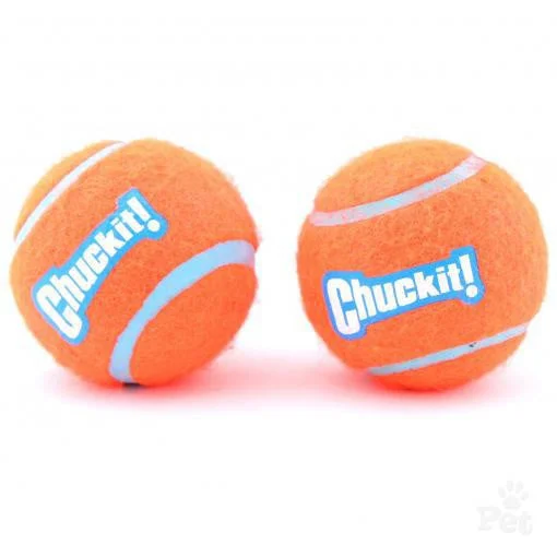 ChuckIt! Medium Tennis Balls Bulk 4 Pack Dog Toy