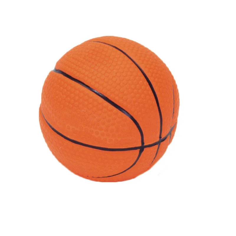 Coastal Pet Products Rascals 2.5" Latex Basketball Dog Toy