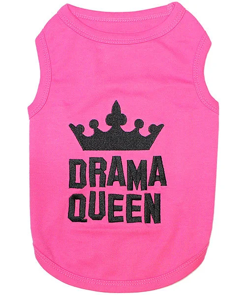 Pink Dog Shirt - Drama Queen