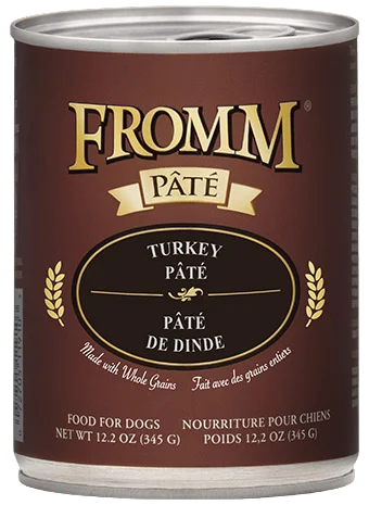 Fromm Turkey Paté Canned Food for Dogs