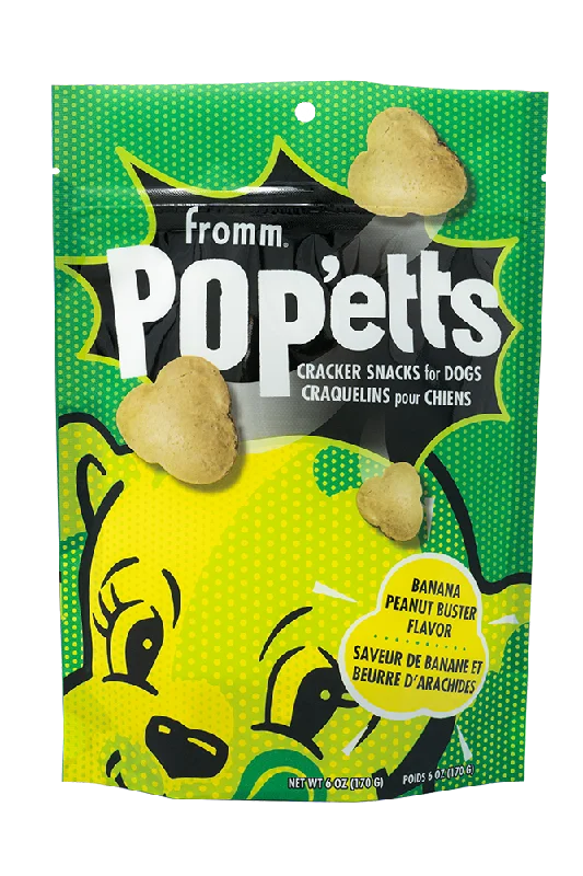 Fromm Pop'etts Banana Peanut Buster Flavor Dog Treats