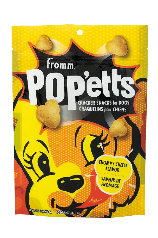 Fromm Pop'etts Chompy Cheese Flavor Dog Treats