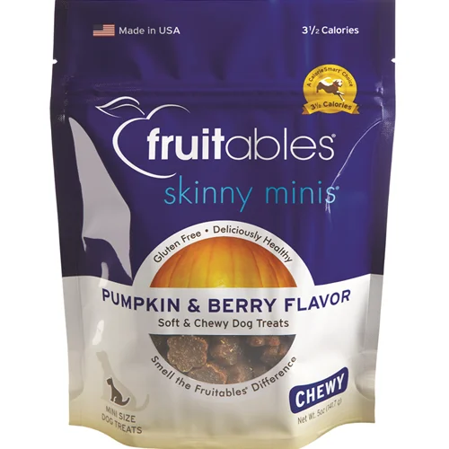 Fruitables - Skinny Minis Pumpkin & Berry Chewy Treats