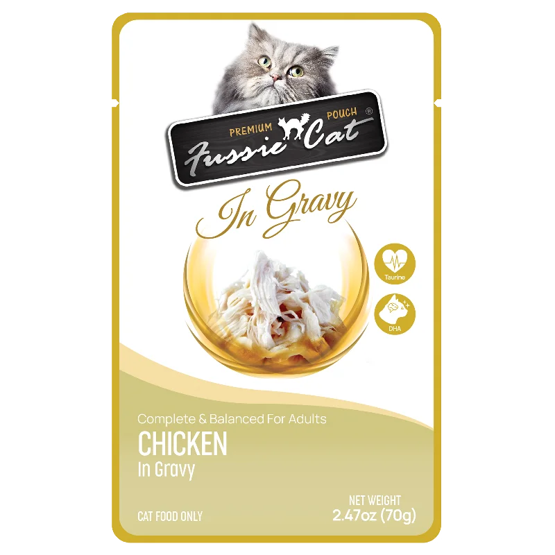 Fussie Cat Chicken In Gravy For Cats