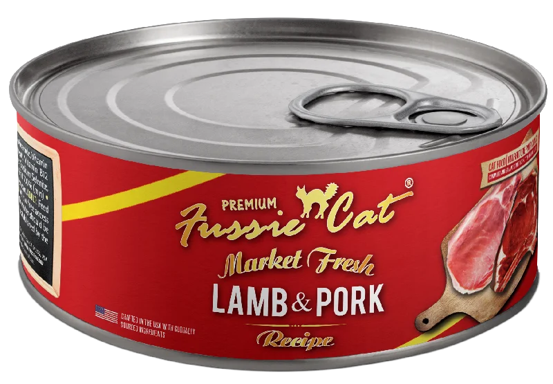 Fussie Cat Market Fresh Lamb & Pork Canned Cat Food