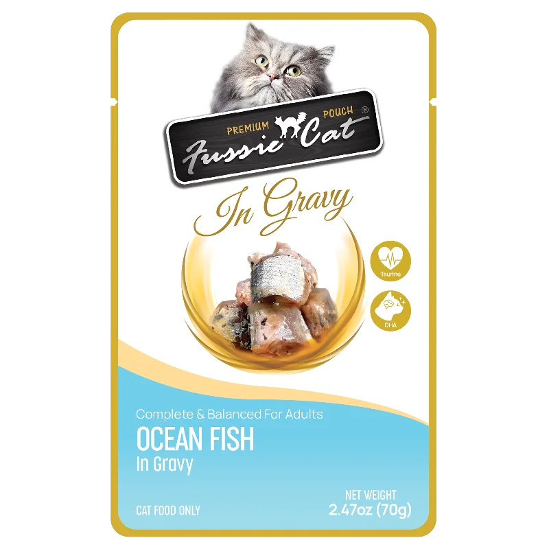 Fussie Cat Ocean Fish In Gravy For Cats