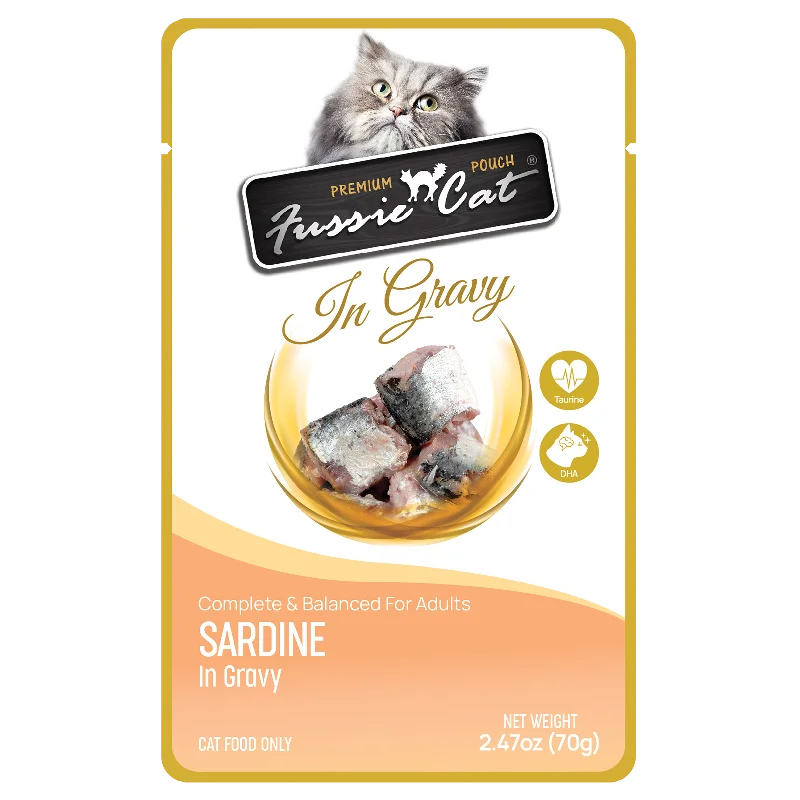 Fussie Cat Sardine in Gravy For Cats