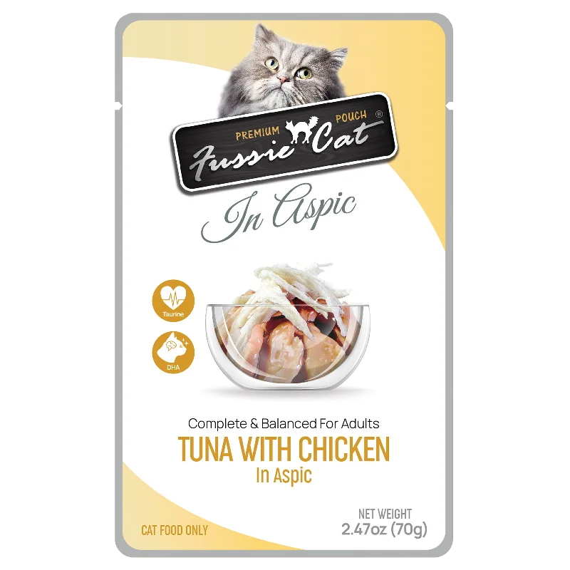 Fussie Cat Tuna With Chicken In Aspic