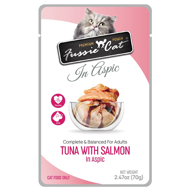 Fussie Cat Tuna With Salmon In Aspic