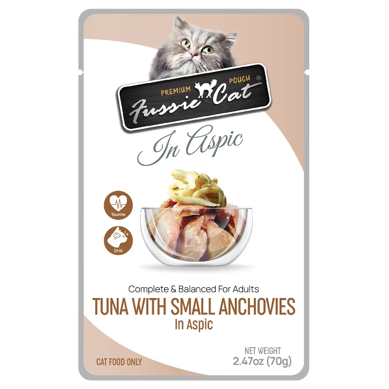 Fussie Cat Tuna With Small Anchovies For Cats