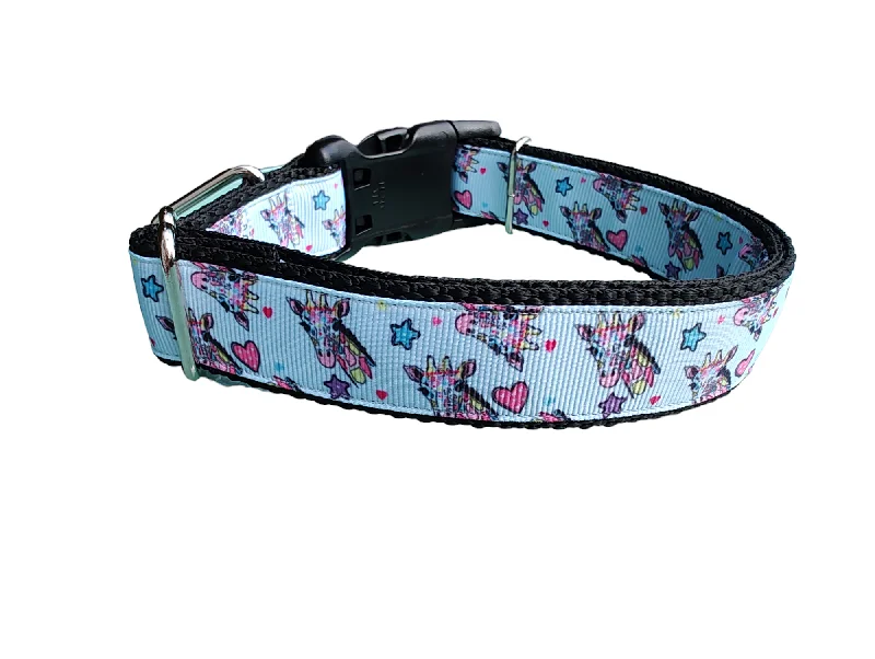 Giraffe Nylon Dog Collar