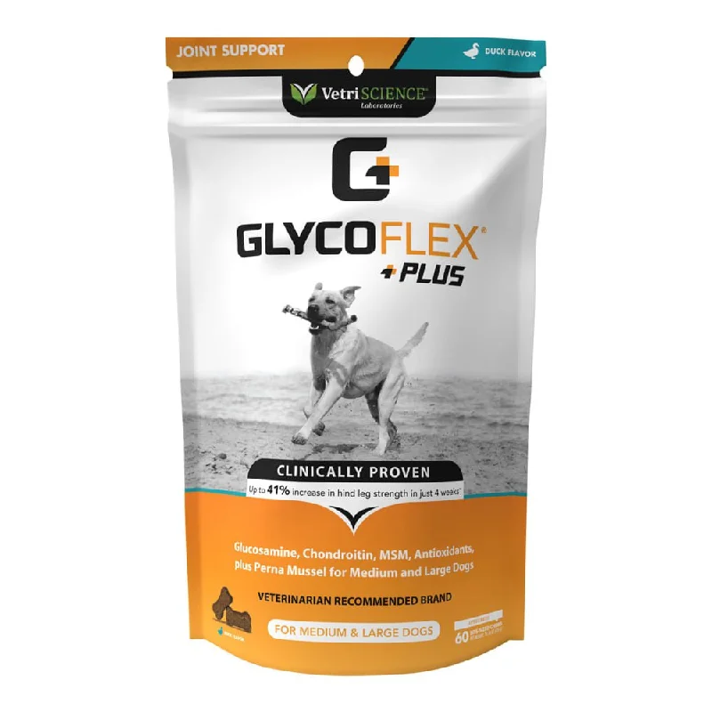 Glyco Flex Plus Joint Support for Dogs, 60 Chews