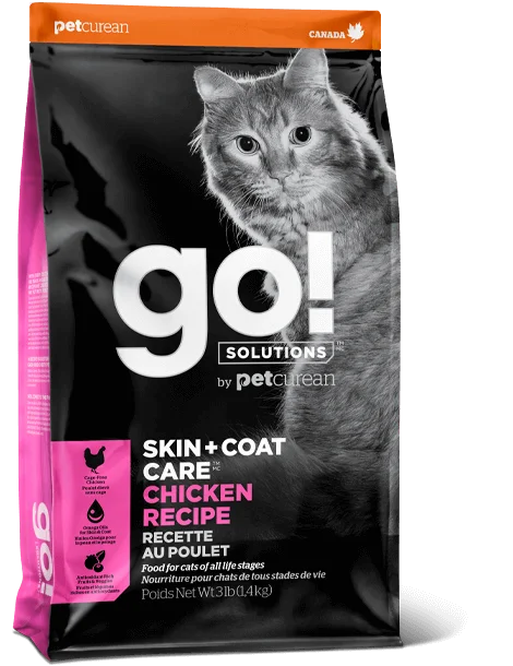 Go! Solutions Skin + Coat Care Chicken Recipe for cats