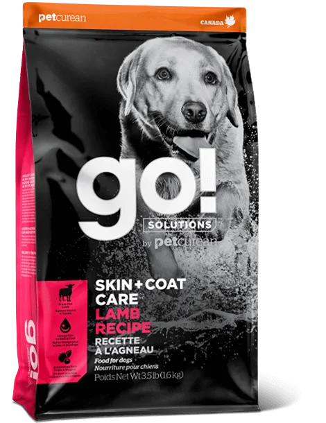 Go! Solutions Skin + Coat Care Lamb Recipe for dogs