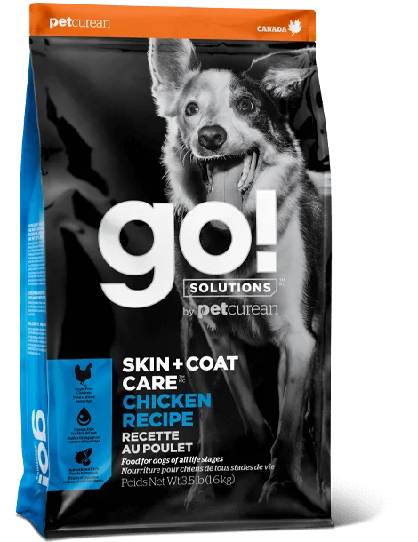 Go! Solutions Skin + Coat Care Chicken Recipe for dogs