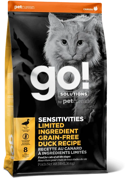 Go! Sensitivities Limited Ingredient Grain Free Duck Recipe for cats