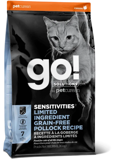 Go! Sensitivities Limited Ingredient Grain Free Pollock Recipe for cats