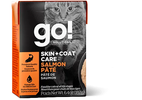 Go! Skin + Coat Care Salmon Pâté for cats