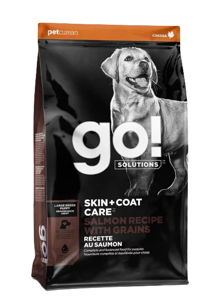 GO! Solutions Skin + Coat Care Salmon Recipe for large breed puppies