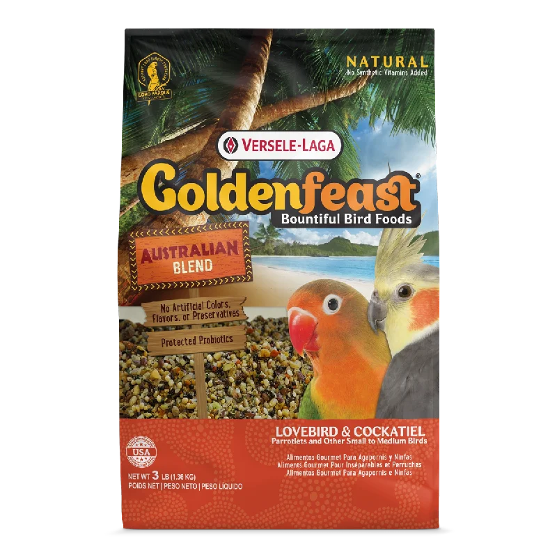 Goldenfeast Australian Blend Bird Food for Small to Medium Birds