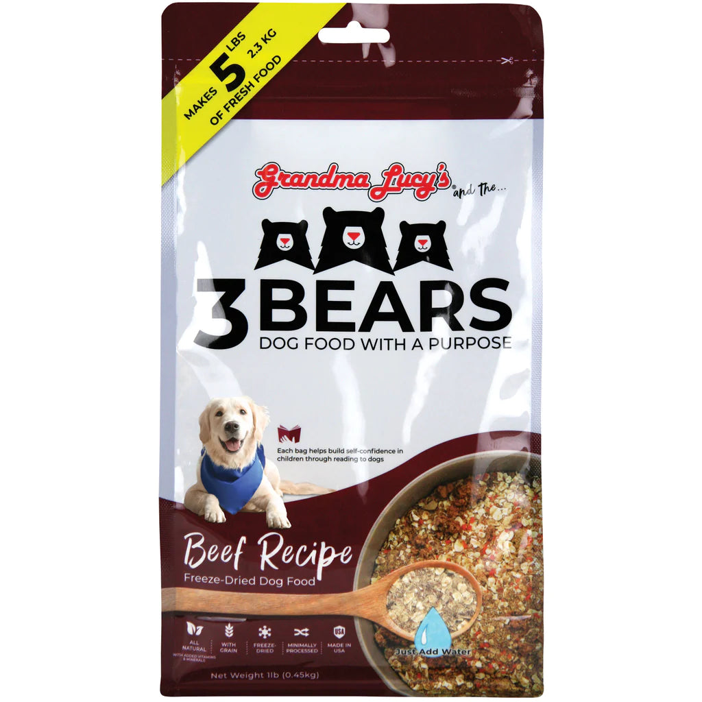 Grandma Lucy's 3 Bears Beef for Dogs