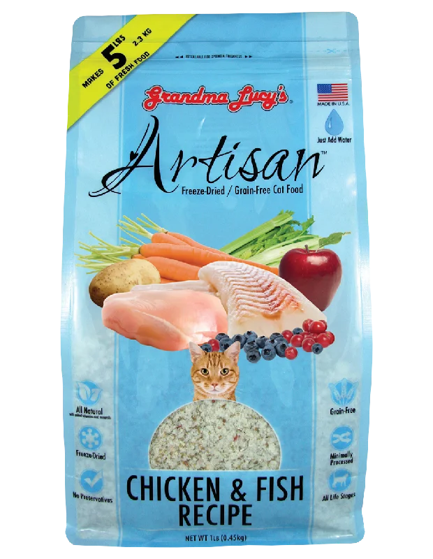 Grandma Lucy's Artisan Chicken & Fish Dry Cat Food