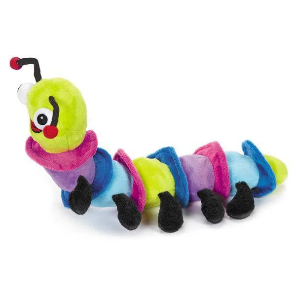 Grriggles Chatty Bugs Talking Caterpillar 14 Inch Dog Toy