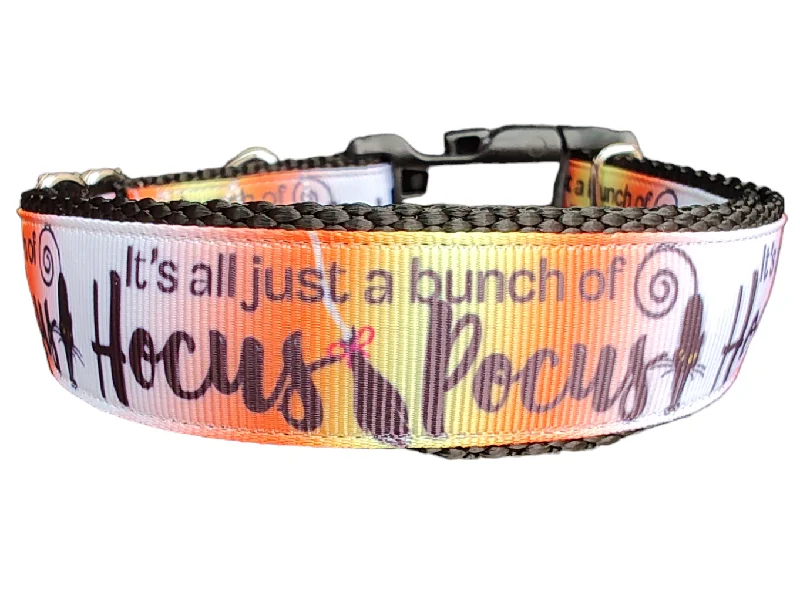 Halloween Hocus Pocus Nylon Dog Collar