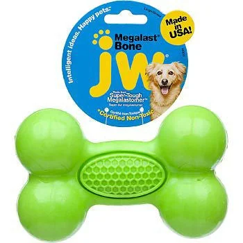 JW Pet Large Megalast Groovy Bone Dog Toy