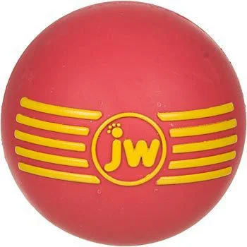 JW Pet Medium iSqueak Standard Rubber Fetch Ball