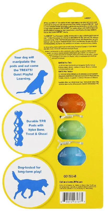 JW Pet Small Treat Pod Treat Dispensing Dog Toy